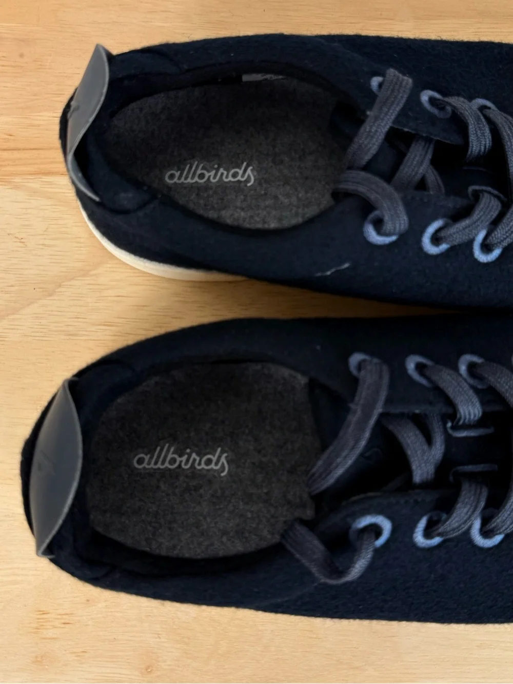 Allbirds Men’s Wool Piper Merino Wool Black Sneakers Shoes Size 10
